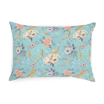 Vintage Floral Print Cushion - Bohemian Home Decor