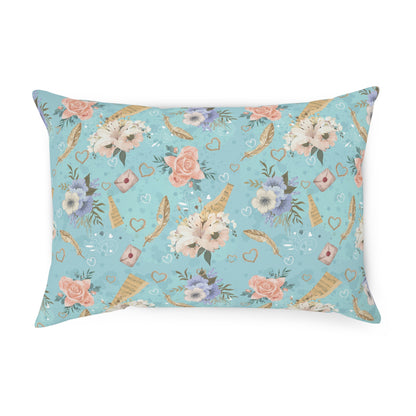 Vintage Floral Print Cushion - Bohemian Home Decor